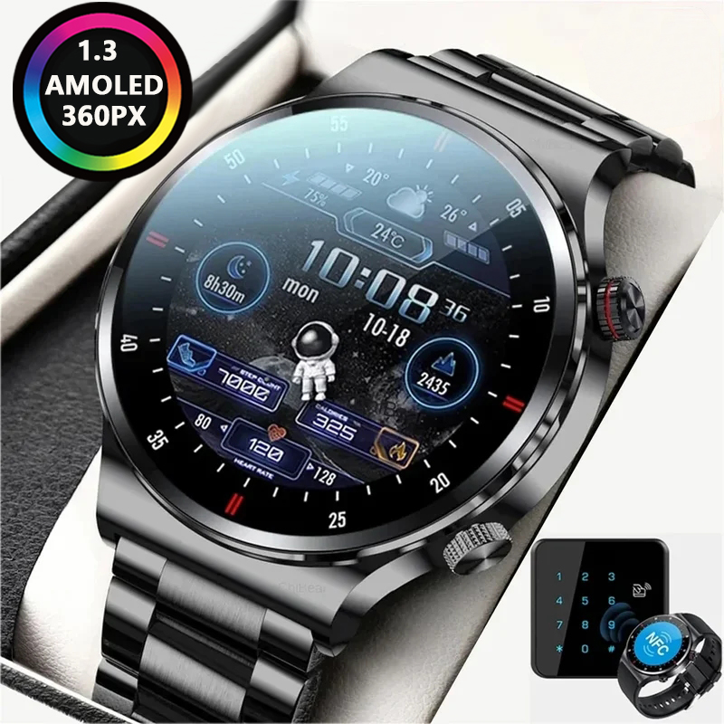Smartwatch Face - Jam Tangan Pintar GPS ECG+PPG Bluetooth