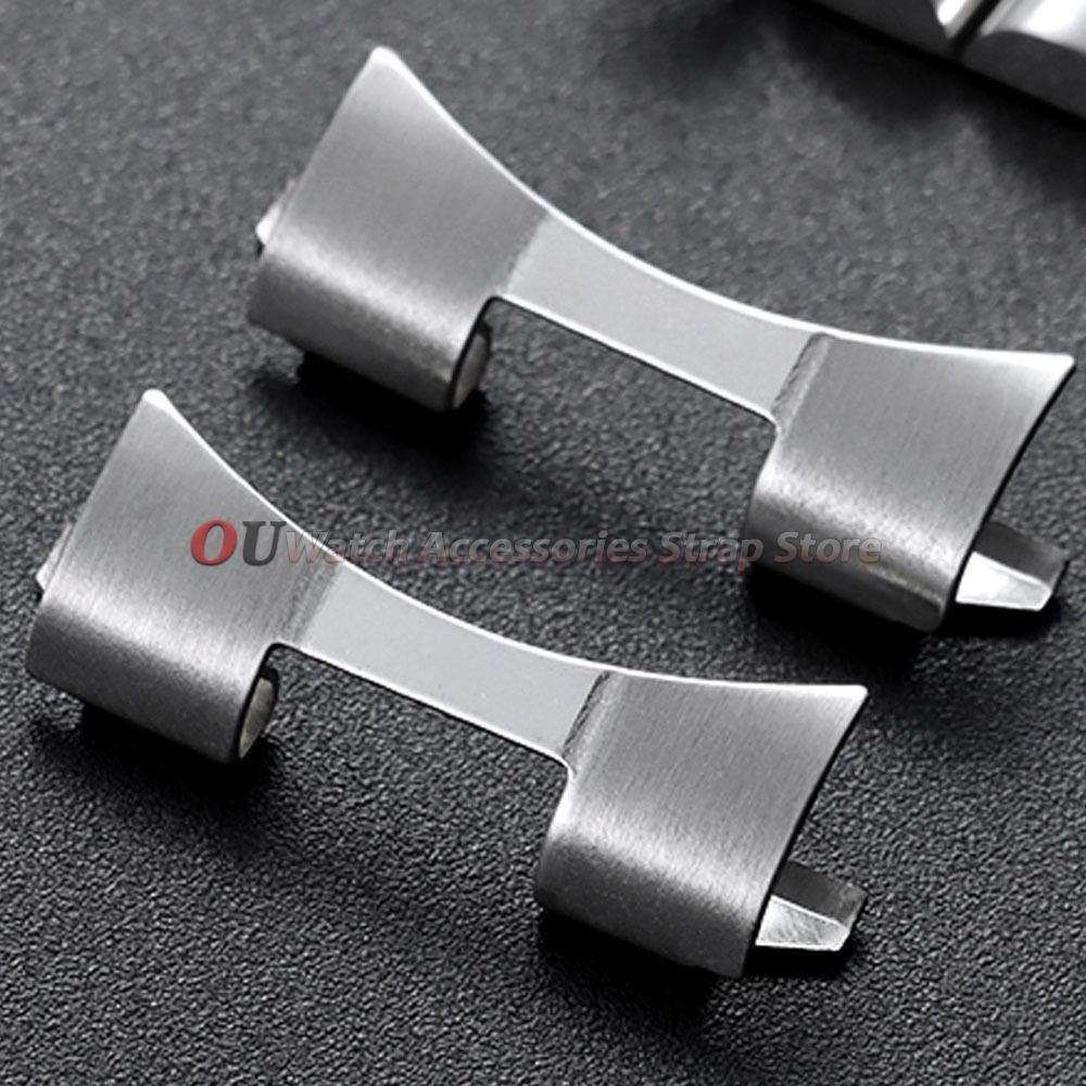 Watch Band Connector - Untuk Rolex 12/14/16/18/19/20/22/24Mm Adaptor Baja Tahan