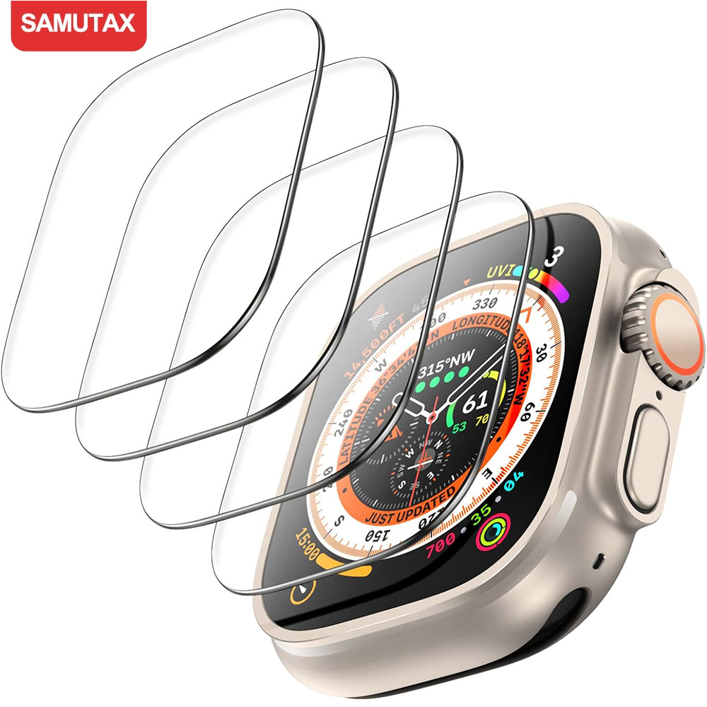 Watch Case Bumper - Kaca Tempered untuk Apple Watch Ultra