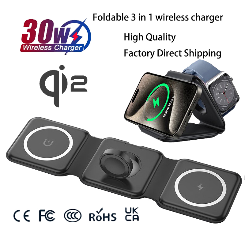 Smartwatch Ac - Stasiun Pengisian Daya Lipat Magnetik Universal