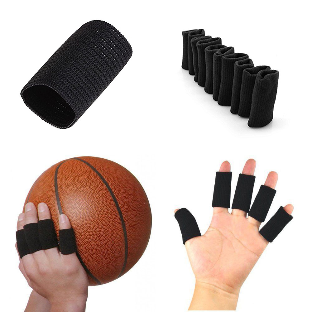 Milanaise Mesh Band - 10 Buah Pelindung Jari Elastis Basket,