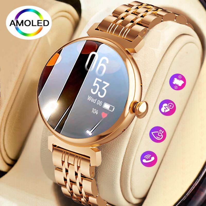 Smartwatch Face - Layar AMOLED 1.04 inci jam tangan