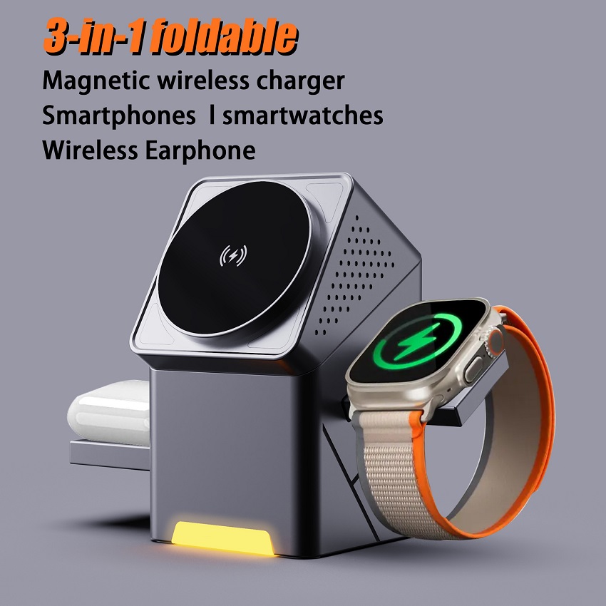 Smartwatch Ac - Pengisi Daya Nirkabel Magnetik 3 in