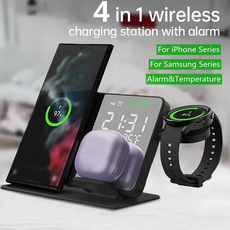 Stasiun Pengisian Daya Nirkabe - Smartwatch Ac ulasan dan harga