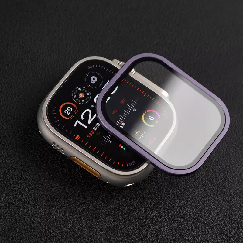 Kaca Tempered untuk Apple Watc - Watch Case Bumper ulasan dan harga