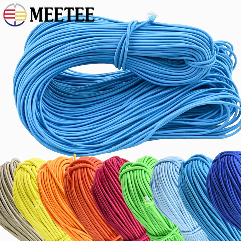 10/20/30Meter 3Mm Tali Elastis - Milanaise Mesh Band ulasan dan harga
