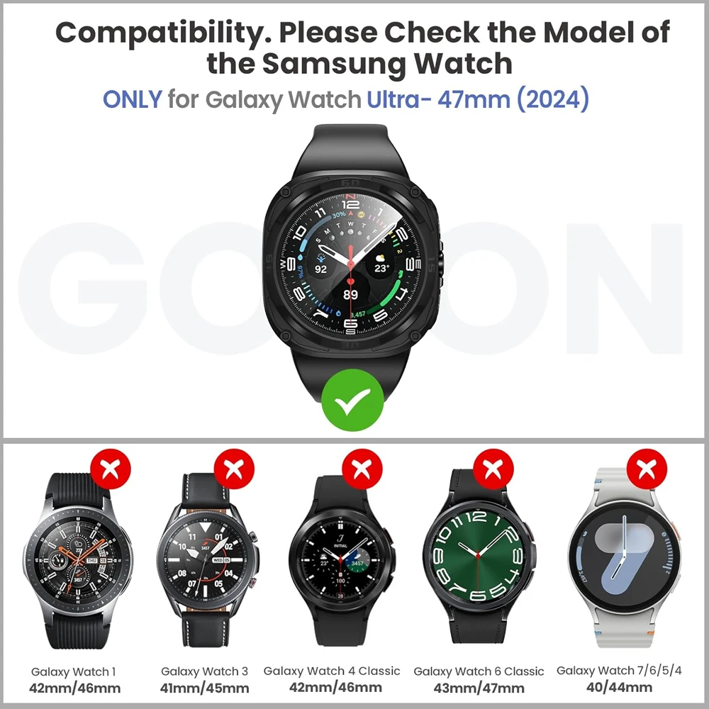 Kaca + PENUTUP UNTUK Samsung G - Watch Case Bumper ulasan dan harga