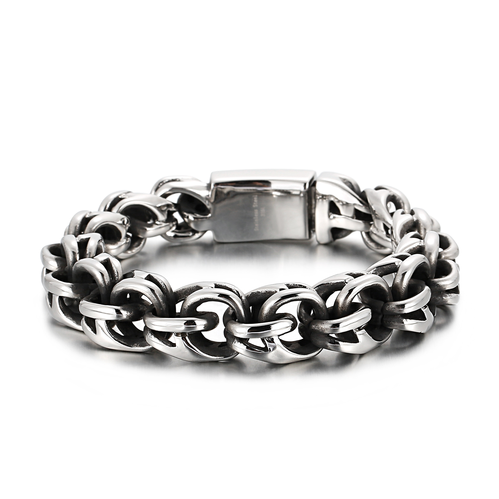 Gelang Pria Rantai Bengkok Pri - Ceramic Link Bracelet ulasan dan harga