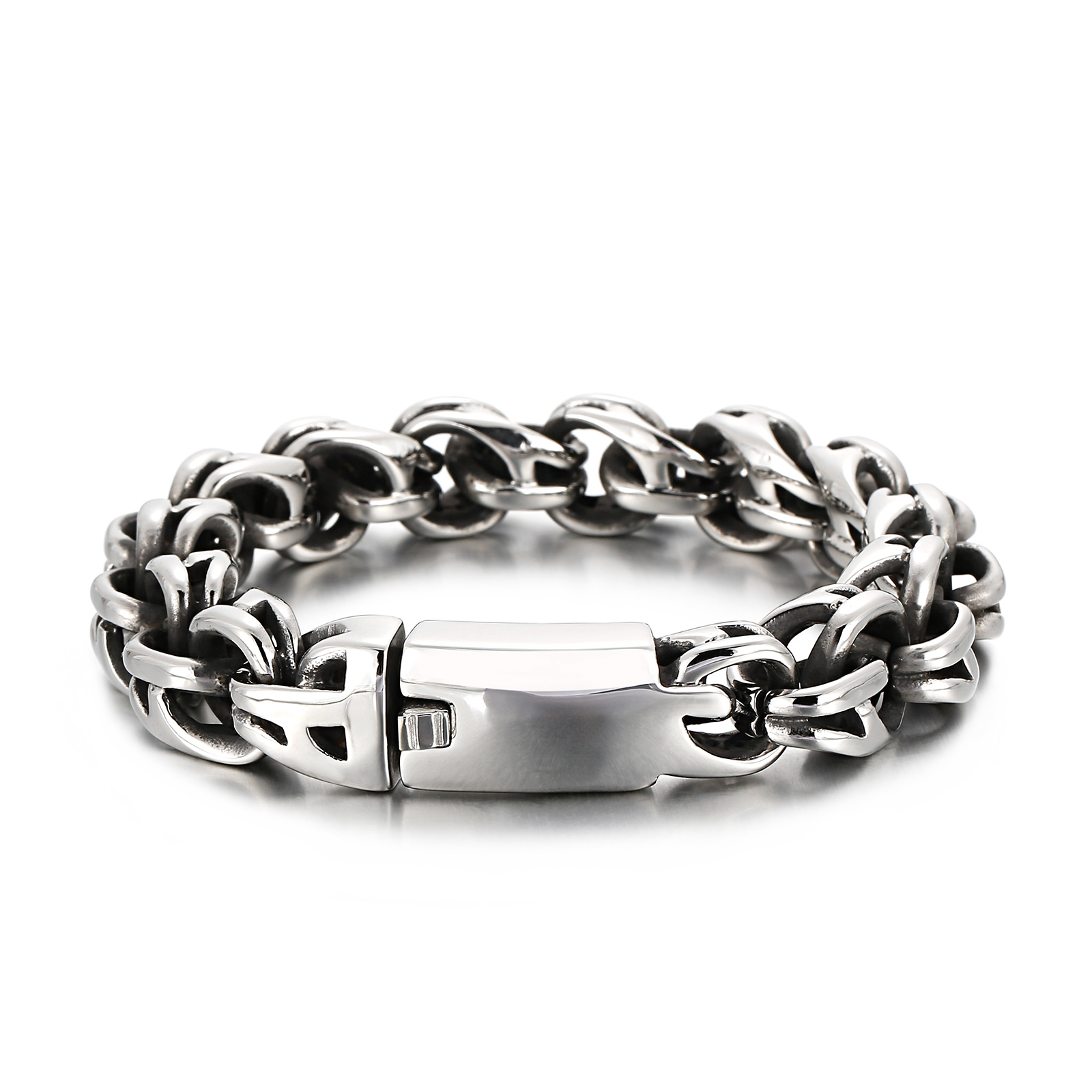 Gelang Pria Rantai Bengkok Pri - Ceramic Link Bracelet ulasan dan harga