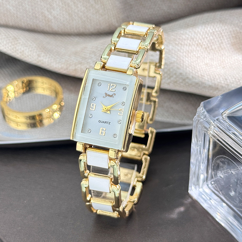 Jam Tangan Modis untuk Wanita  - Ceramic Link Bracelet ulasan dan harga