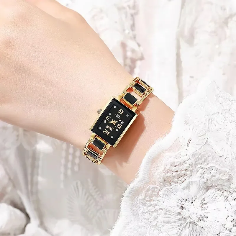 Jam Tangan Modis untuk Wanita  - Ceramic Link Bracelet ulasan dan harga