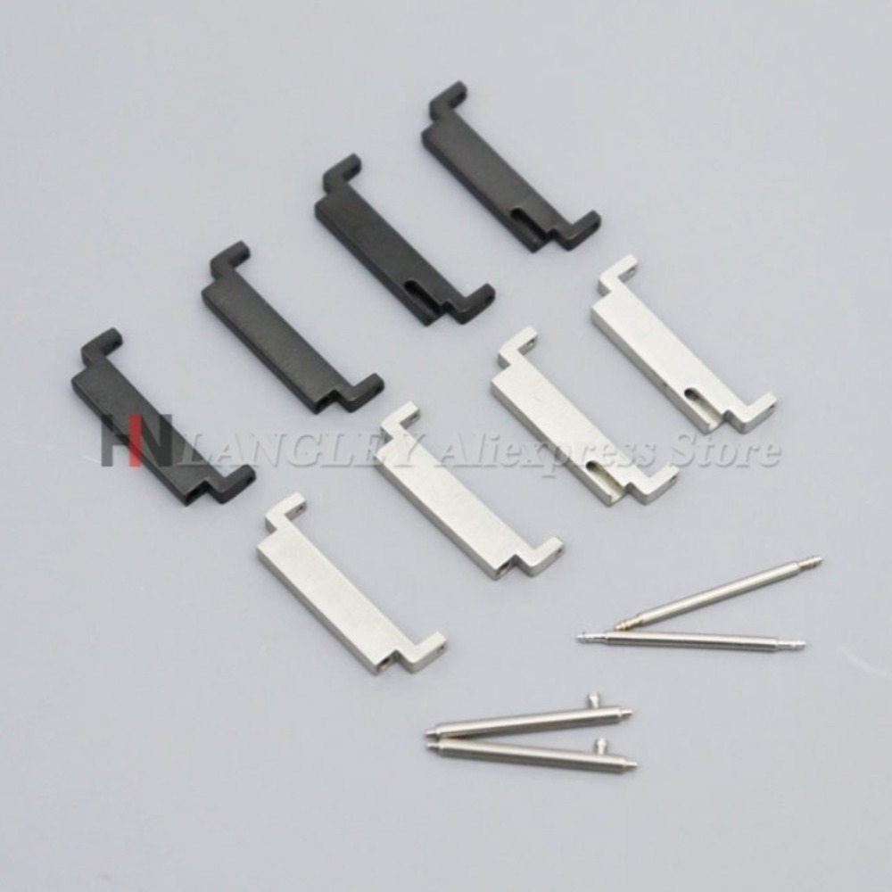 1 Pasang Adaptor Tali Logam 18 - Watch Band Connector ulasan dan harga