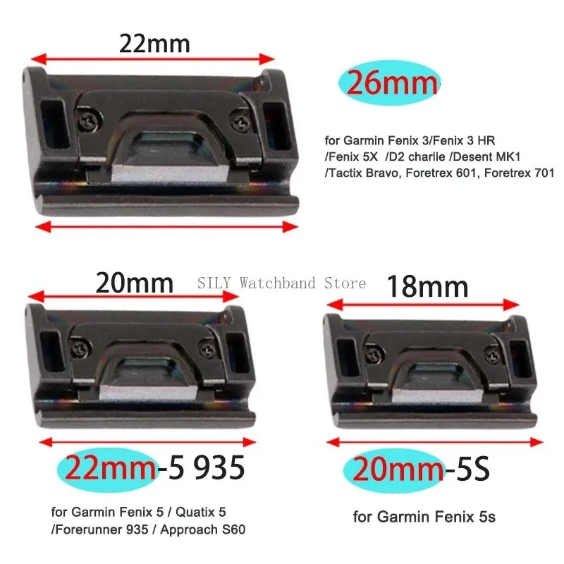 2 buah konektor pita logam cep - Watch Band Connector ulasan dan harga