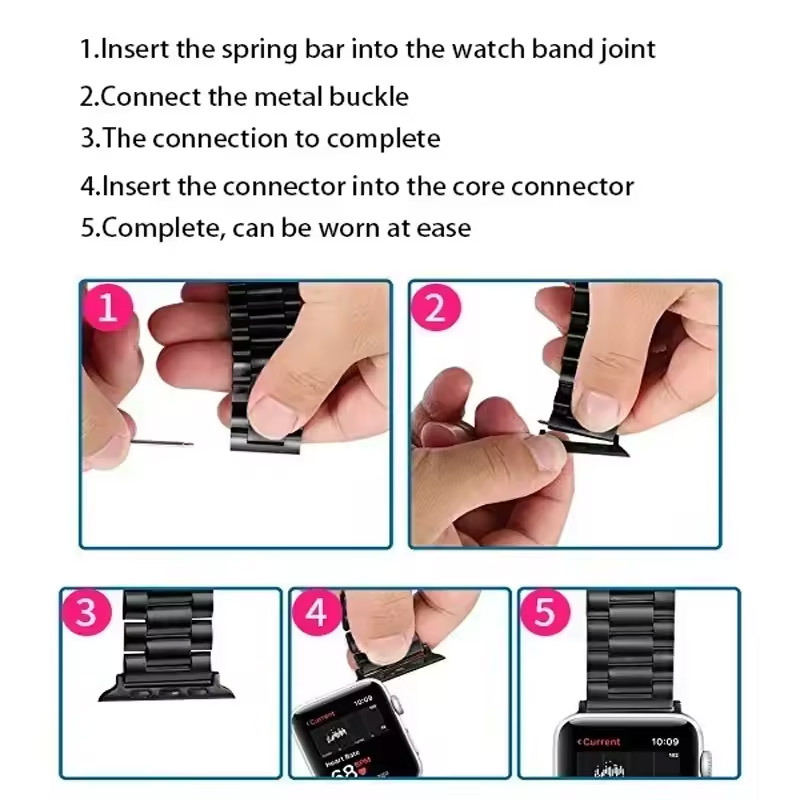 Konektor Gelang Jam untuk Appl - Watch Band Connector ulasan dan harga