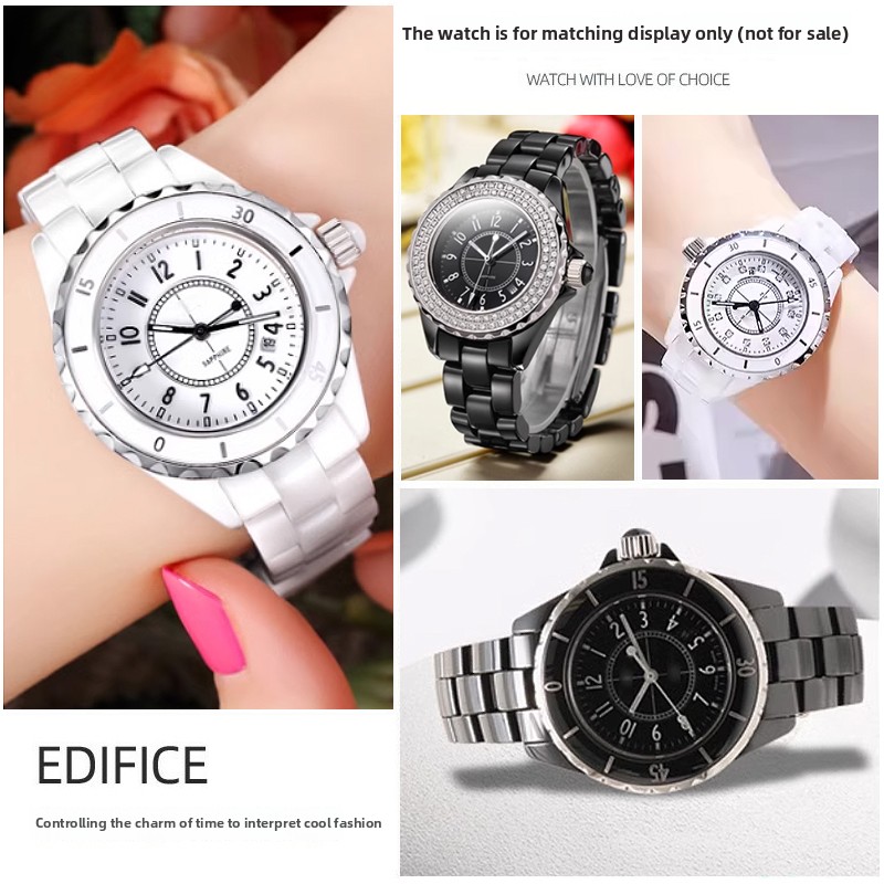 Tali Jam Tangan Keramik Kelas  - Ceramic Link Bracelet ulasan dan harga