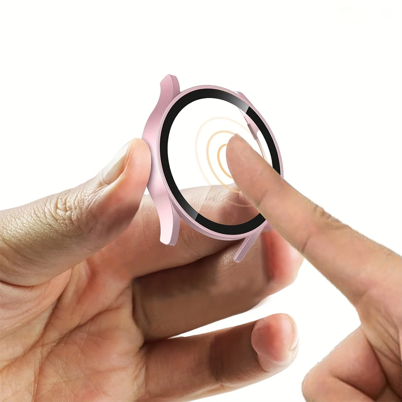 Kaca Tempered + Casing PC untu - Accessories For Galaxy Watch 5 ulasan dan harga