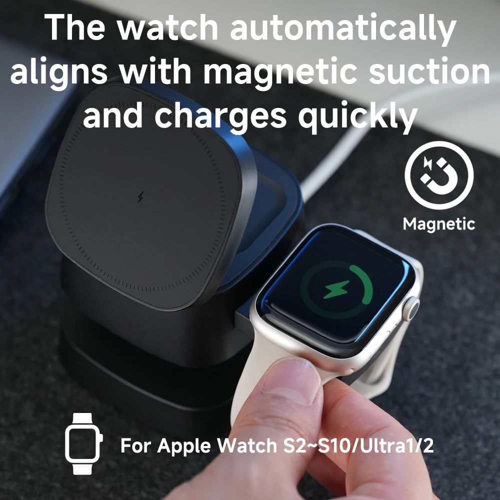 Pengisi Daya Nirkabel Magnetik - Smartwatch Ac ulasan dan harga