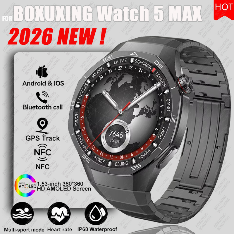 Jam Tangan BOXUXING 5 MAX 2026 - Smartwatch Face ulasan dan harga