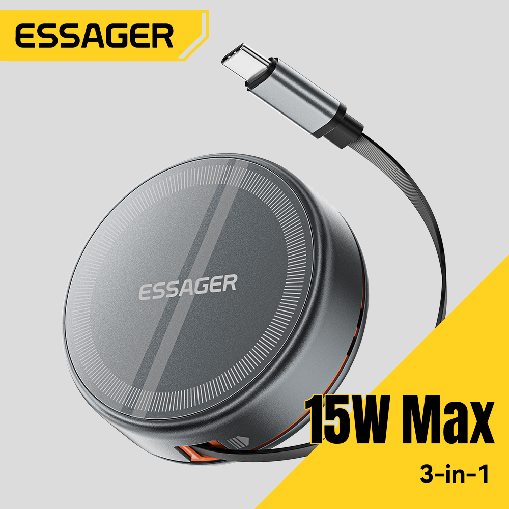 Essager Pengisi Daya Nirkabel  - Smartwatch Ac ulasan dan harga