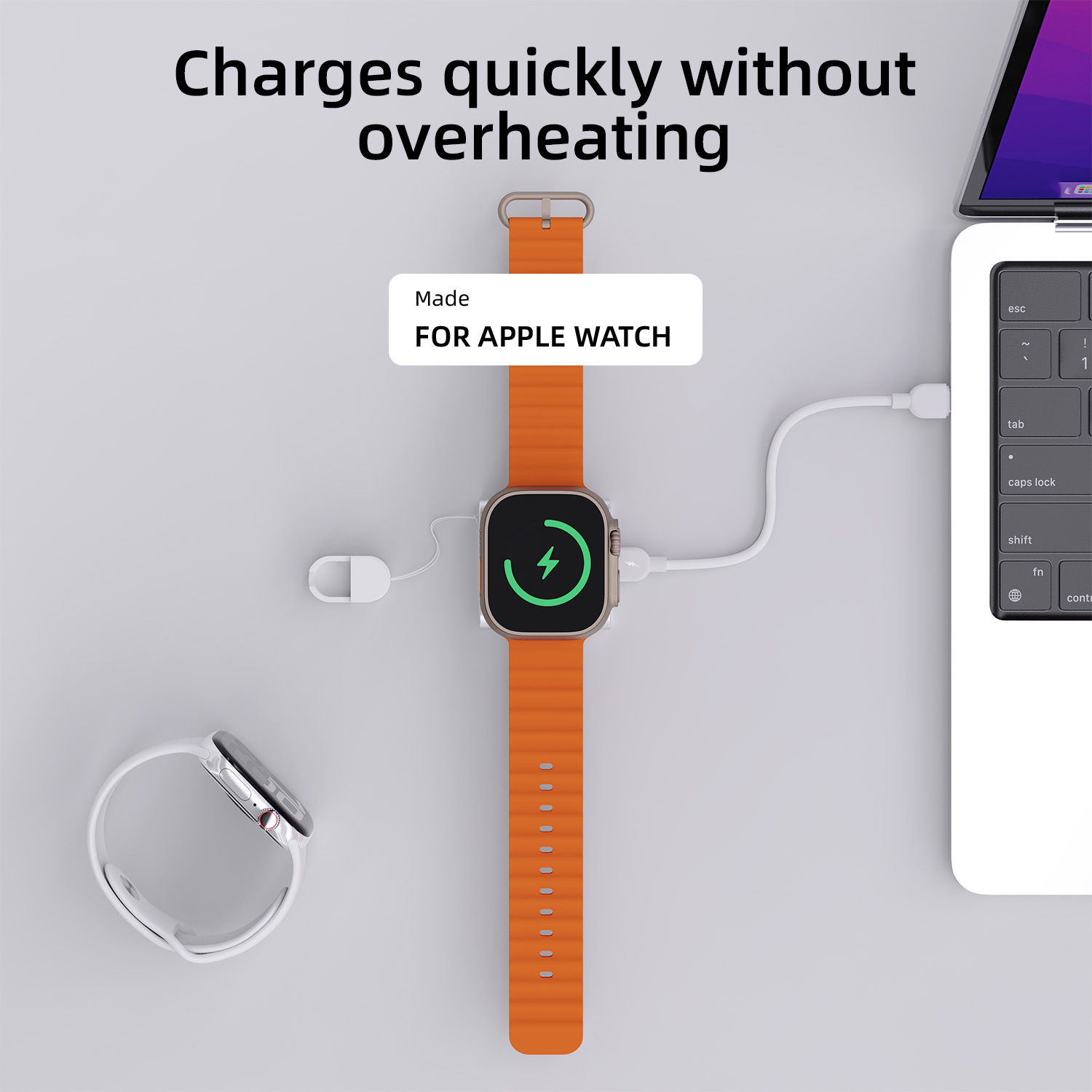 Bonola Pengisi Daya Nirkabel J - Smartwatch Ac ulasan dan harga