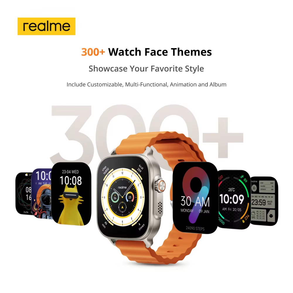 Versi Global realme watch 5 1. - Smartwatch X2 ulasan dan harga