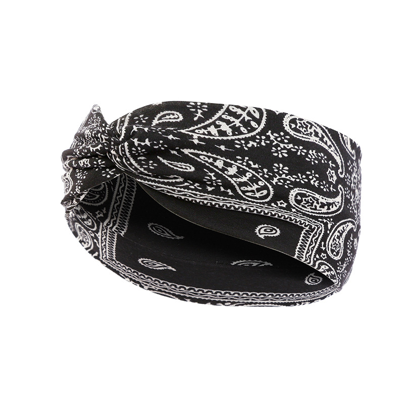 Ikat Rambut Paisley Motif Bung - Milanaise Mesh Band ulasan dan harga