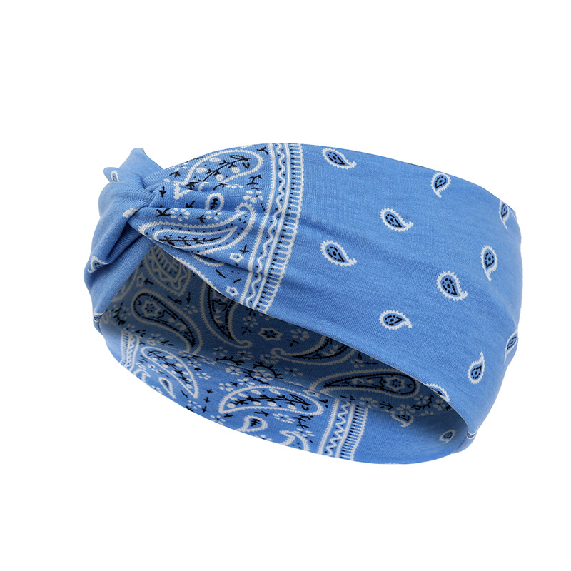 Ikat Rambut Paisley Motif Bung - Milanaise Mesh Band ulasan dan harga