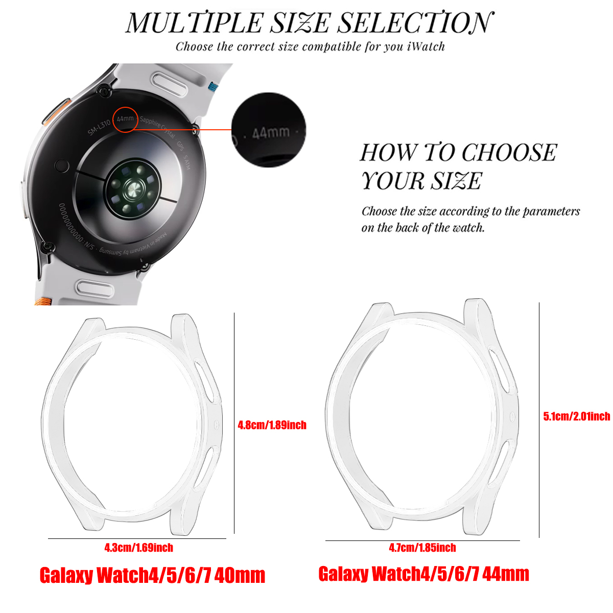 Casing untuk Samsung Galaxy Wa - Accessories For Galaxy Watch 5 ulasan dan harga