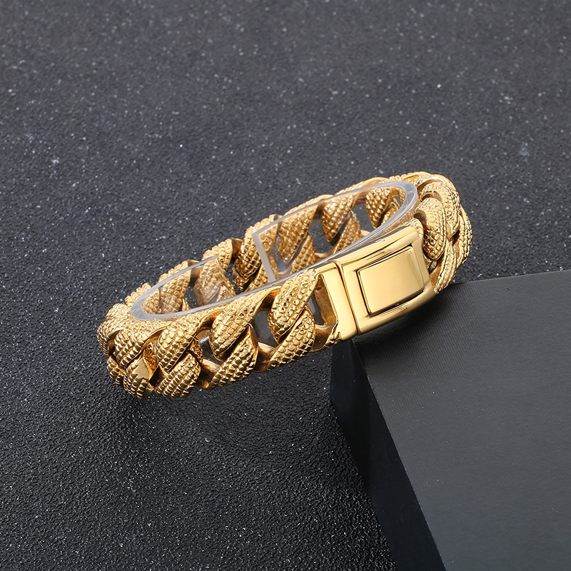 Kalen gelang baja tahan karat  - Ceramic Link Bracelet ulasan dan harga