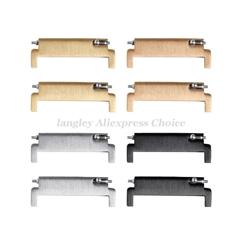 2 buah adaptor pita jam tangan - Watch Band Connector ulasan dan harga